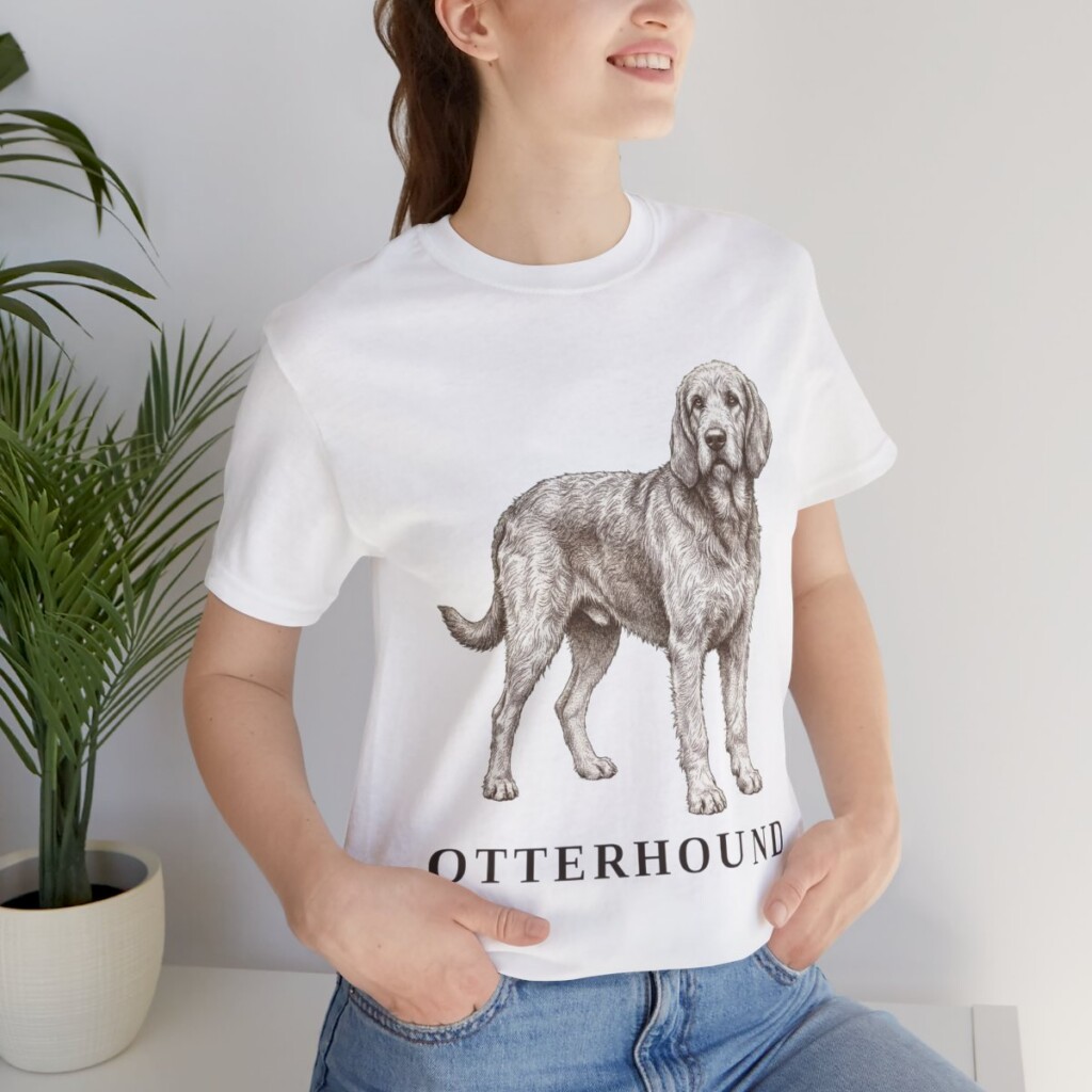 Otterhound Lover Shirt, Vintage Dog Sketch Tee, Dog Lover Gift Otterhound Lover Shirt, Vintage Dog Sketch Tee, Dog Lover Gift