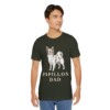 Papillon Dad Shirt, Vintage Dog Sketch Tee, Dog Dad Gift