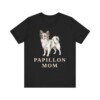 Papillon Mom Shirt, Vintage Dog Sketch Tee, Dog Mom Gift