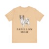 Papillon Mom Shirt, Vintage Dog Sketch Tee, Dog Mom Gift