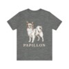 Papillon Lover Shirt, Vintage Dog Sketch Tee, Dog Lover Gift