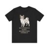 Papillon Humor Shirt, Vintage Dog Sketch Tee, Dog Humor Gift