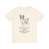 Papillon Humor Shirt, Vintage Dog Sketch Tee, Dog Humor Gift