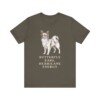 Papillon Humor Shirt, Vintage Dog Sketch Tee, Dog Humor Gift