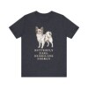 Papillon Humor Shirt, Vintage Dog Sketch Tee, Dog Humor Gift