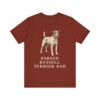 Parson Russell Terrier Dad Shirt, Vintage Dog Sketch Tee, Dog Dad Gift Parson Russell Terrier Dad Shirt, Vintage Dog Sketch Tee, Dog Dad Gift