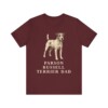Parson Russell Terrier Dad Shirt, Vintage Dog Sketch Tee, Dog Dad Gift Parson Russell Terrier Dad Shirt, Vintage Dog Sketch Tee, Dog Dad Gift