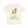 Parson Russell Terrier Mom Shirt, Vintage Dog Sketch Tee, Dog Mom Gift