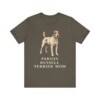 Parson Russell Terrier Mom Shirt, Vintage Dog Sketch Tee, Dog Mom Gift