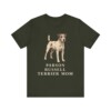 Parson Russell Terrier Mom Shirt, Vintage Dog Sketch Tee, Dog Mom Gift