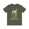 Parson Russell Terrier Mom Shirt, Vintage Dog Sketch Tee, Dog Mom Gift