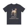 Parson Russell Terrier Mom Shirt, Vintage Dog Sketch Tee, Dog Mom Gift