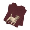 Parson Russell Terrier Mom Shirt, Vintage Dog Sketch Tee, Dog Mom Gift