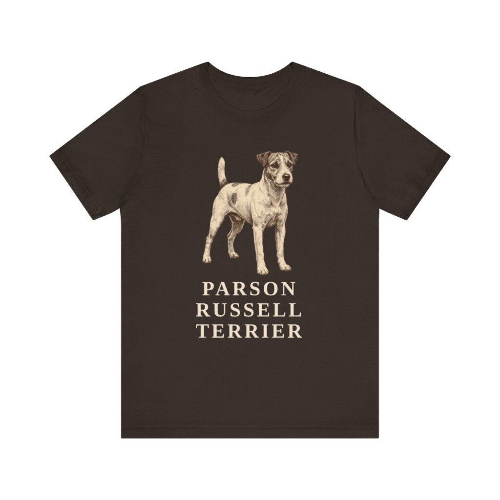 Parson Russell Terrier Lover Shirt, Vintage Dog Sketch Tee, Dog Lover Gift Parson Russell Terrier Lover Shirt, Vintage Dog Sketch Tee, Dog Lover Gift