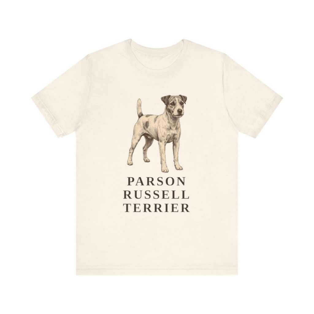 Parson Russell Terrier Lover Shirt, Vintage Dog Sketch Tee, Dog Lover Gift Parson Russell Terrier Lover Shirt, Vintage Dog Sketch Tee, Dog Lover Gift