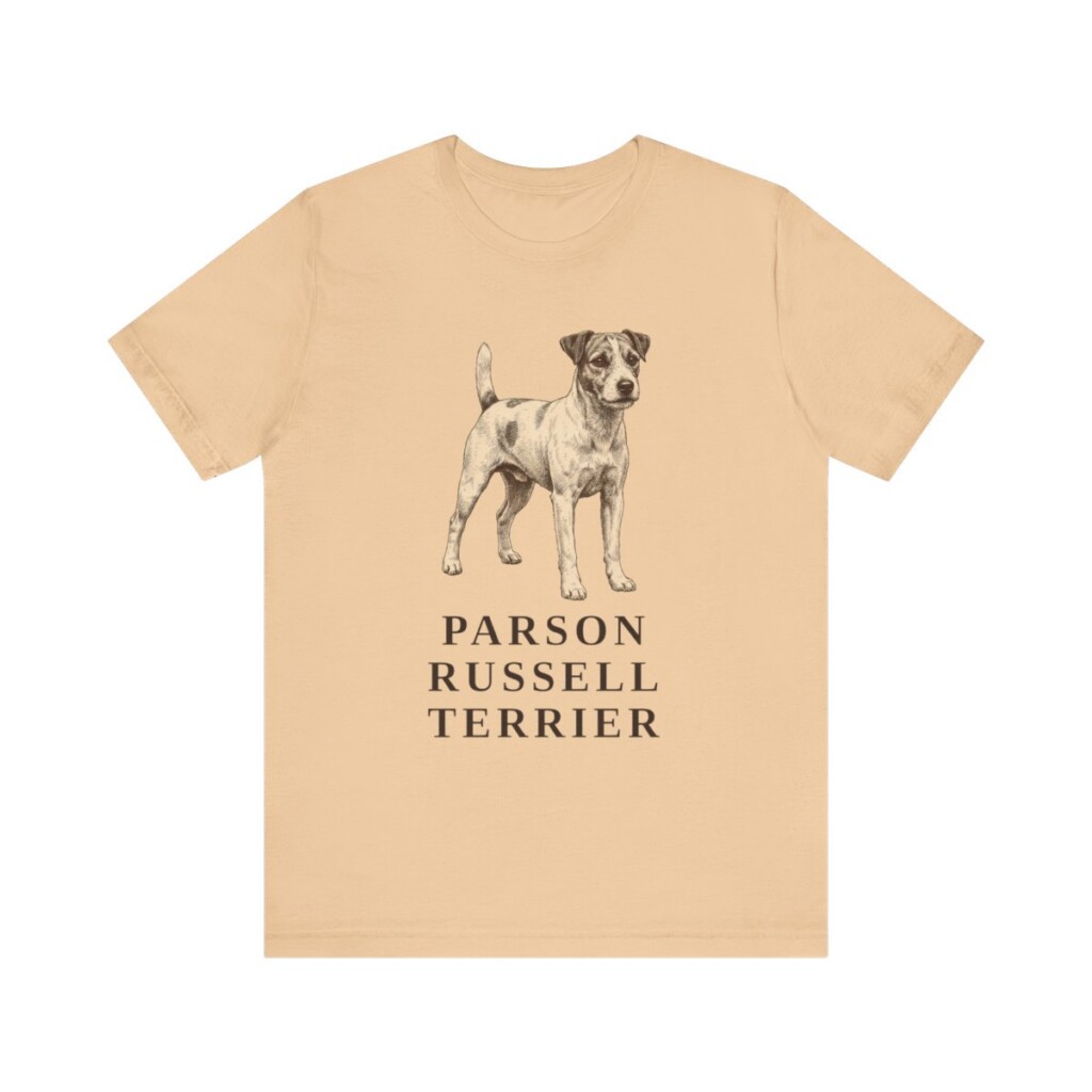 Parson Russell Terrier Lover Shirt, Vintage Dog Sketch Tee, Dog Lover Gift Parson Russell Terrier Lover Shirt, Vintage Dog Sketch Tee, Dog Lover Gift