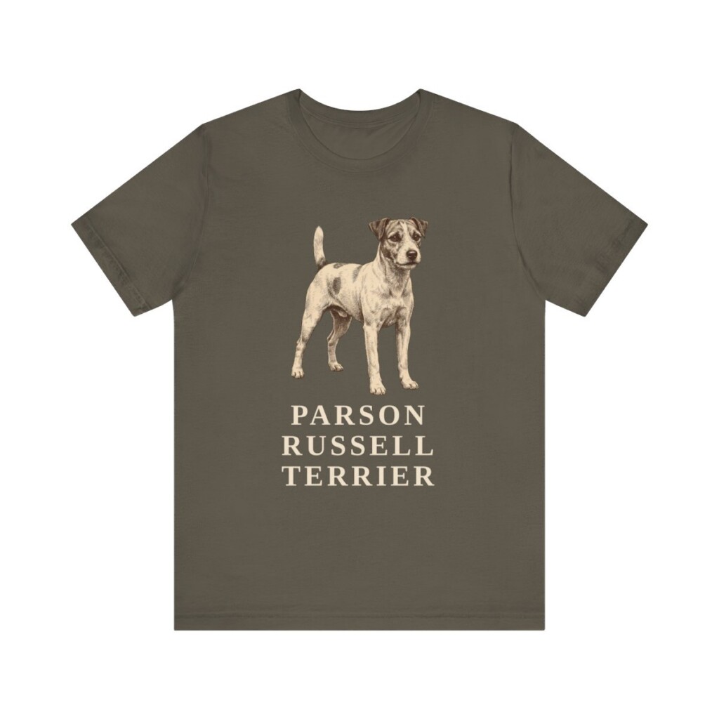 Parson Russell Terrier Lover Shirt, Vintage Dog Sketch Tee, Dog Lover Gift Parson Russell Terrier Lover Shirt, Vintage Dog Sketch Tee, Dog Lover Gift