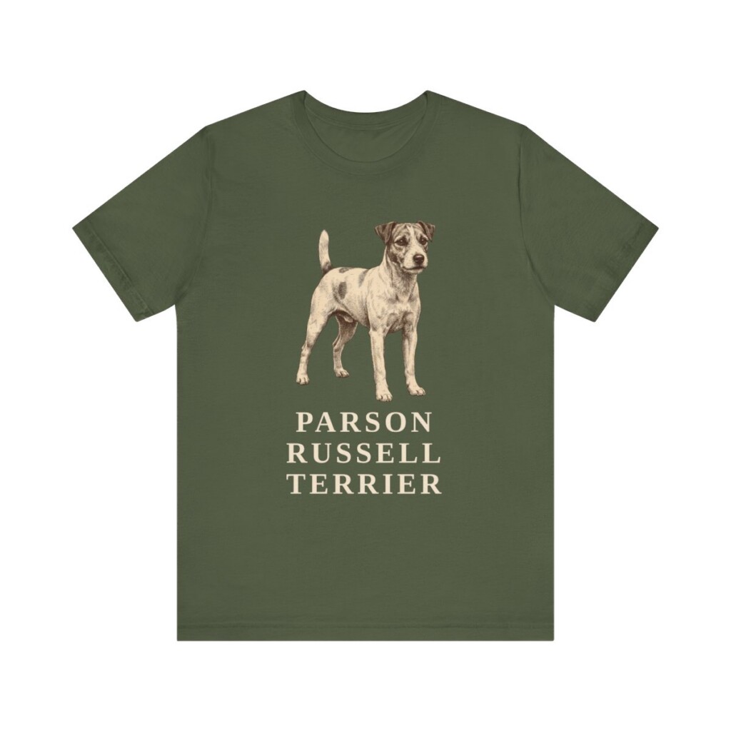 Parson Russell Terrier Lover Shirt, Vintage Dog Sketch Tee, Dog Lover Gift Parson Russell Terrier Lover Shirt, Vintage Dog Sketch Tee, Dog Lover Gift