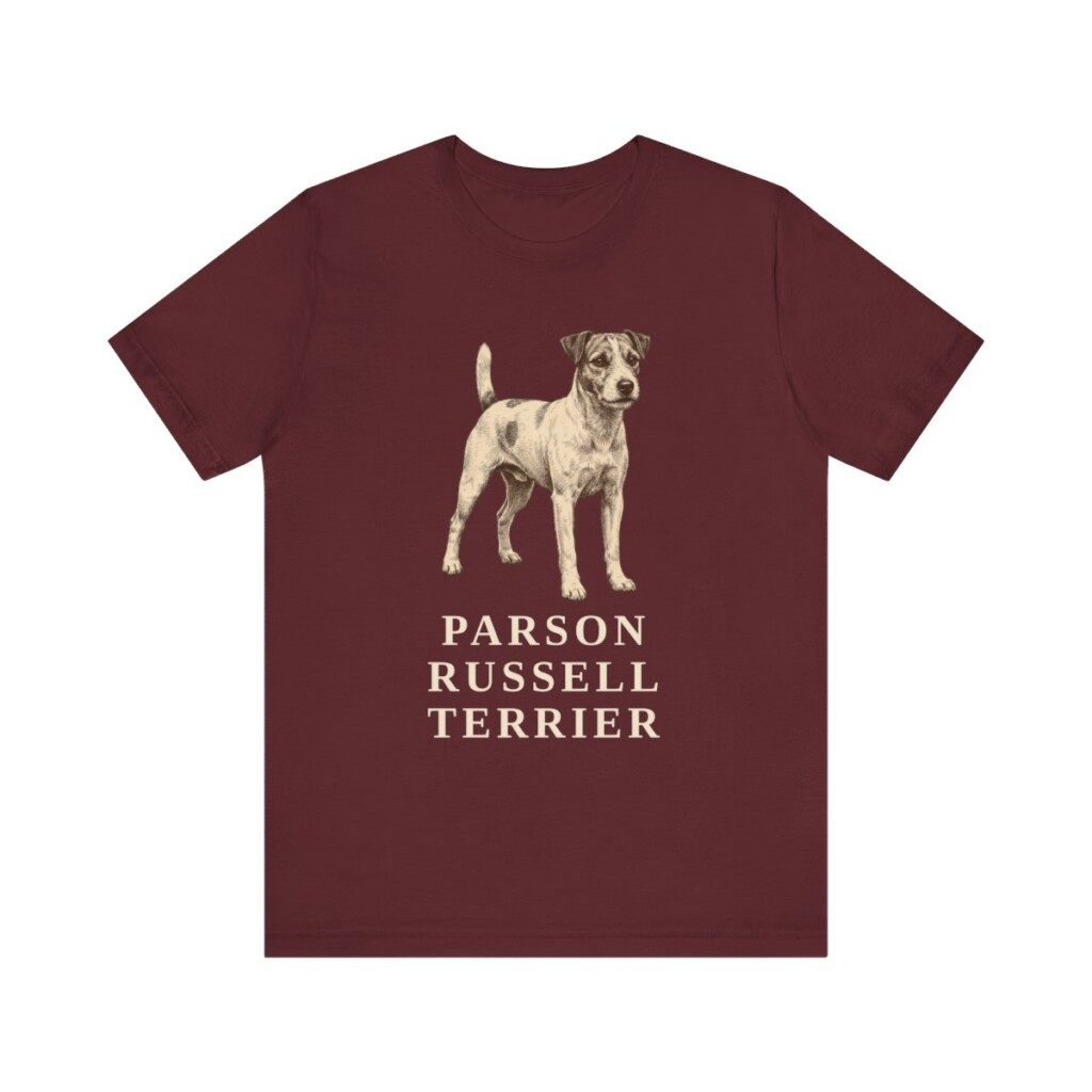 Parson Russell Terrier Lover Shirt, Vintage Dog Sketch Tee, Dog Lover Gift Parson Russell Terrier Lover Shirt, Vintage Dog Sketch Tee, Dog Lover Gift
