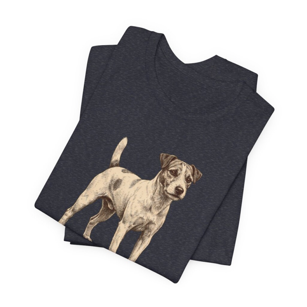 Parson Russell Terrier Lover Shirt, Vintage Dog Sketch Tee, Dog Lover Gift Parson Russell Terrier Lover Shirt, Vintage Dog Sketch Tee, Dog Lover Gift