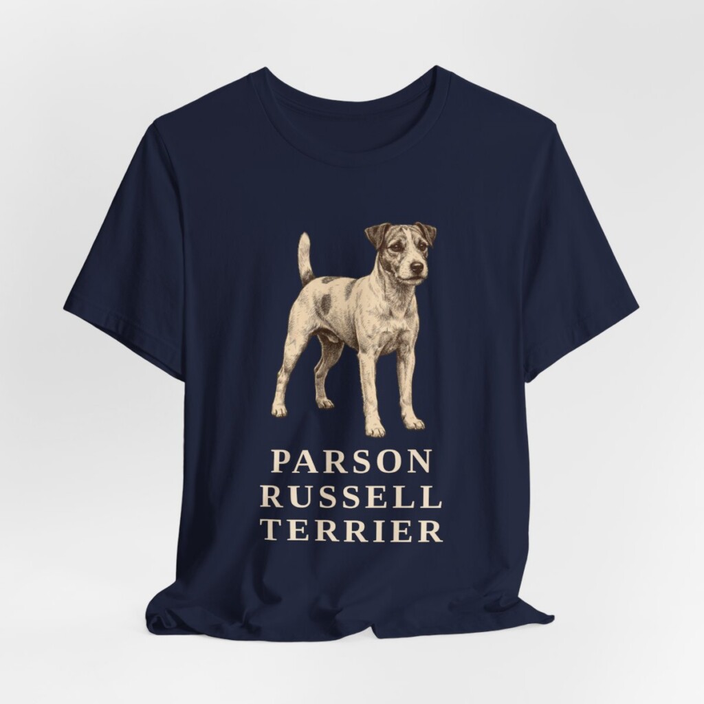 Parson Russell Terrier Lover Shirt, Vintage Dog Sketch Tee, Dog Lover Gift Parson Russell Terrier Lover Shirt, Vintage Dog Sketch Tee, Dog Lover Gift
