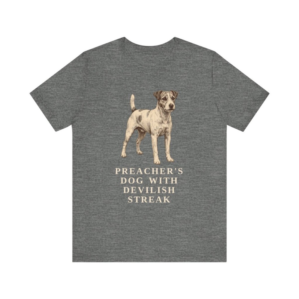 Parson Russell Terrier Humor Shirt, Vintage Dog Sketch Tee, Dog Humor Gift Parson Russell Terrier Humor Shirt, Vintage Dog Sketch Tee, Dog Humor Gift