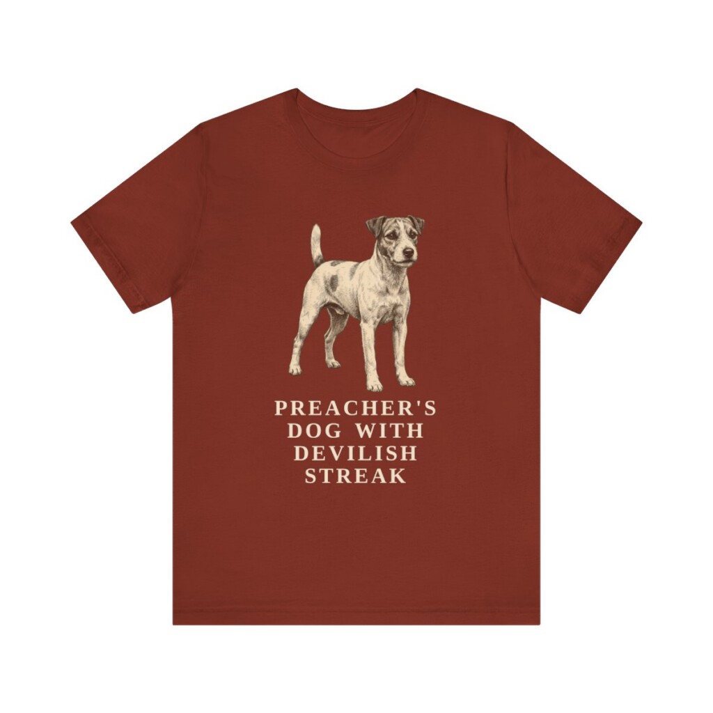 Parson Russell Terrier Humor Shirt, Vintage Dog Sketch Tee, Dog Humor Gift Parson Russell Terrier Humor Shirt, Vintage Dog Sketch Tee, Dog Humor Gift