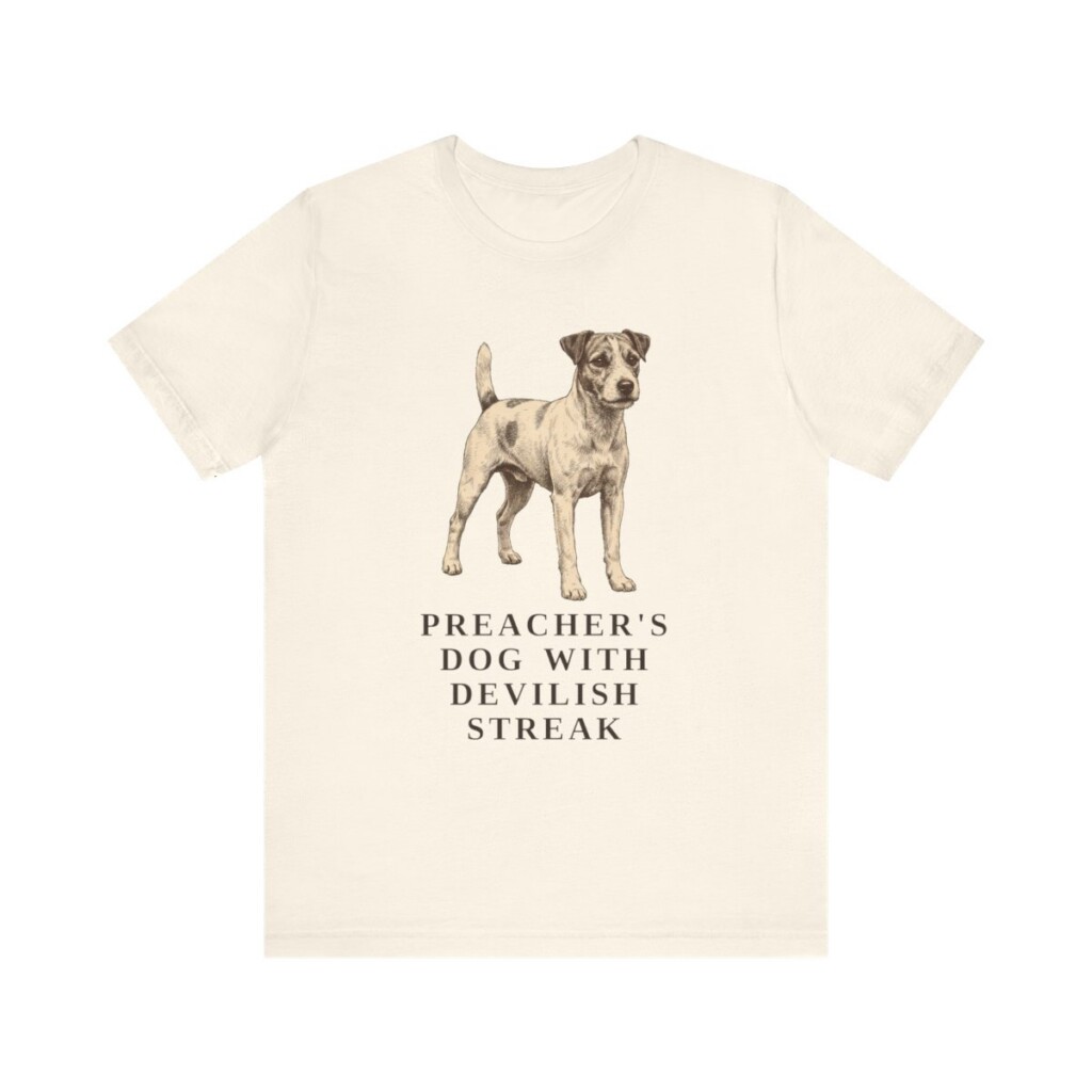 Parson Russell Terrier Humor Shirt, Vintage Dog Sketch Tee, Dog Humor Gift Parson Russell Terrier Humor Shirt, Vintage Dog Sketch Tee, Dog Humor Gift