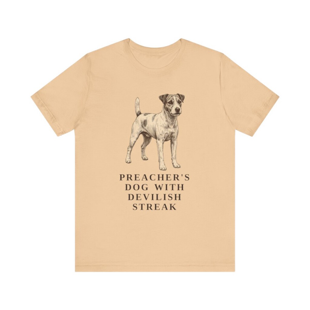 Parson Russell Terrier Humor Shirt, Vintage Dog Sketch Tee, Dog Humor Gift Parson Russell Terrier Humor Shirt, Vintage Dog Sketch Tee, Dog Humor Gift
