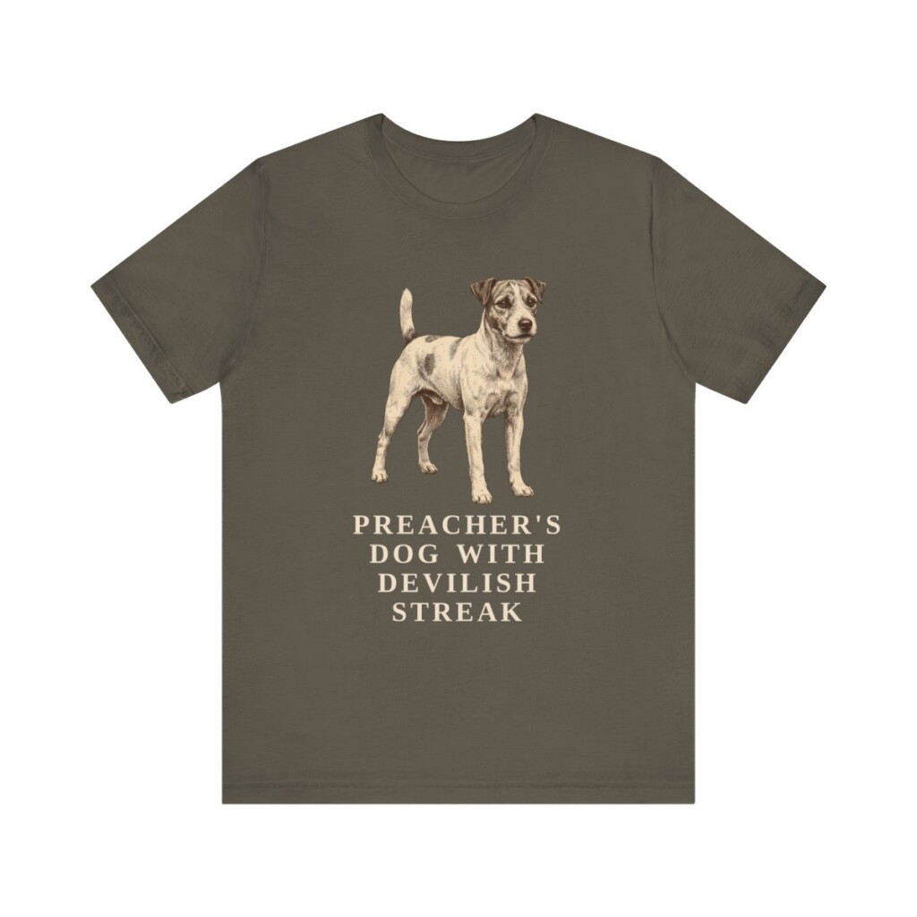 Parson Russell Terrier Humor Shirt, Vintage Dog Sketch Tee, Dog Humor Gift Parson Russell Terrier Humor Shirt, Vintage Dog Sketch Tee, Dog Humor Gift