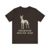 Pharaoh Hound Dad Shirt, Vintage Dog Sketch Tee, Dog Dad Gift