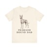 Pharaoh Hound Dad Shirt, Vintage Dog Sketch Tee, Dog Dad Gift