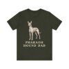 Pharaoh Hound Dad Shirt, Vintage Dog Sketch Tee, Dog Dad Gift