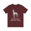 Pharaoh Hound Dad Shirt, Vintage Dog Sketch Tee, Dog Dad Gift