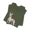 Pharaoh Hound Dad Shirt, Vintage Dog Sketch Tee, Dog Dad Gift