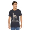 Pharaoh Hound Dad Shirt, Vintage Dog Sketch Tee, Dog Dad Gift