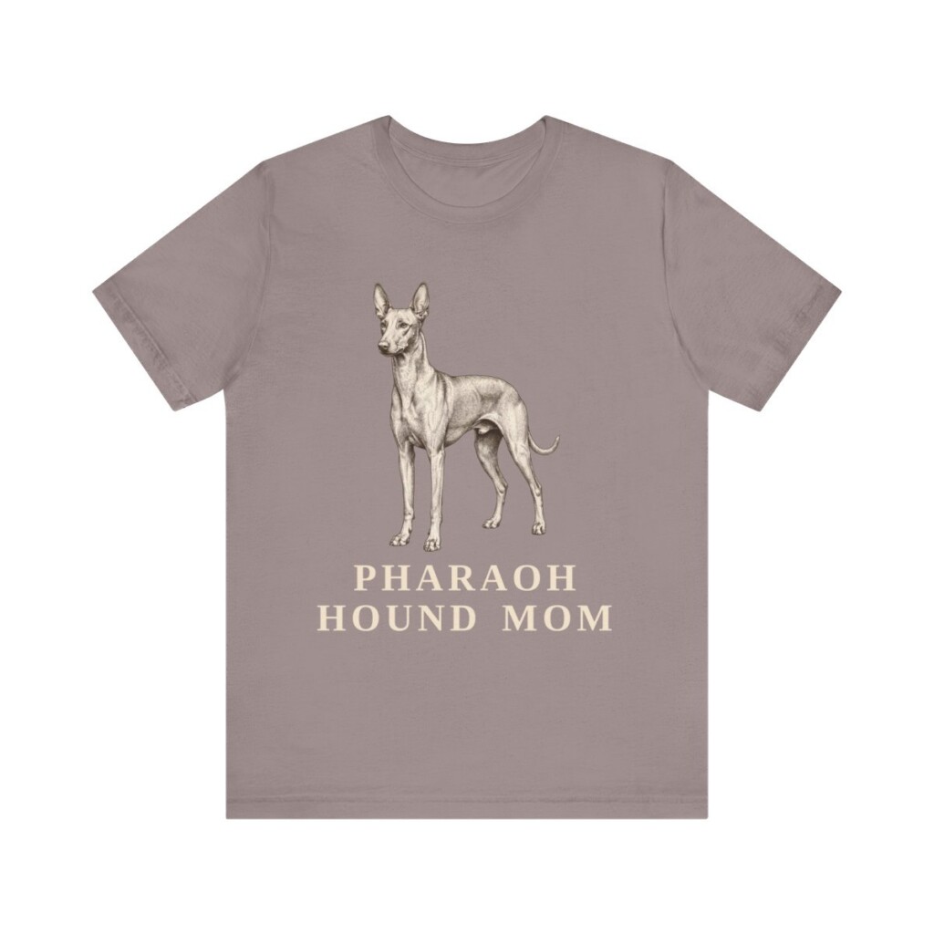 Pharaoh Hound Mom Shirt, Vintage Dog Sketch Tee, Dog Mom Gift