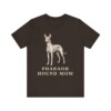 Pharaoh Hound Mom Shirt, Vintage Dog Sketch Tee, Dog Mom Gift
