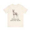Pharaoh Hound Mom Shirt, Vintage Dog Sketch Tee, Dog Mom Gift