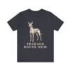 Pharaoh Hound Mom Shirt, Vintage Dog Sketch Tee, Dog Mom Gift