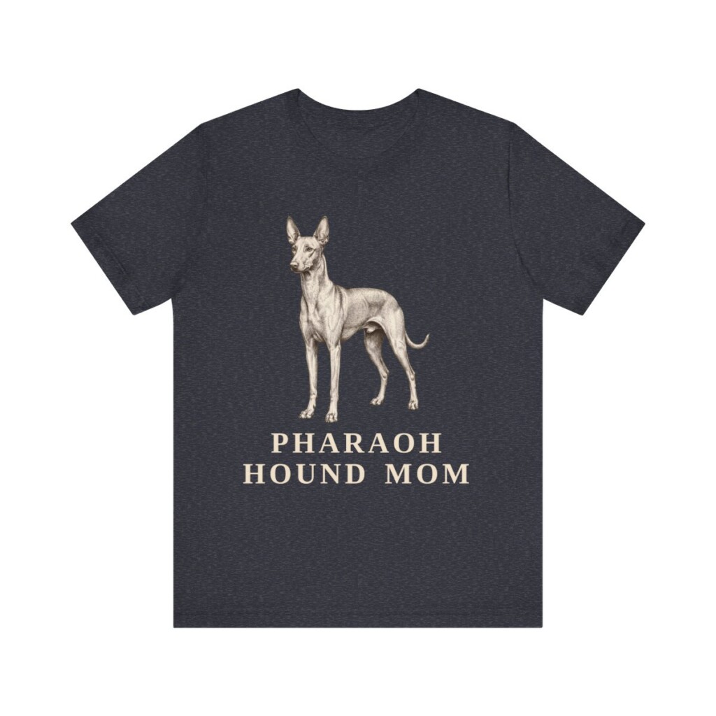 Pharaoh Hound Mom Shirt, Vintage Dog Sketch Tee, Dog Mom Gift