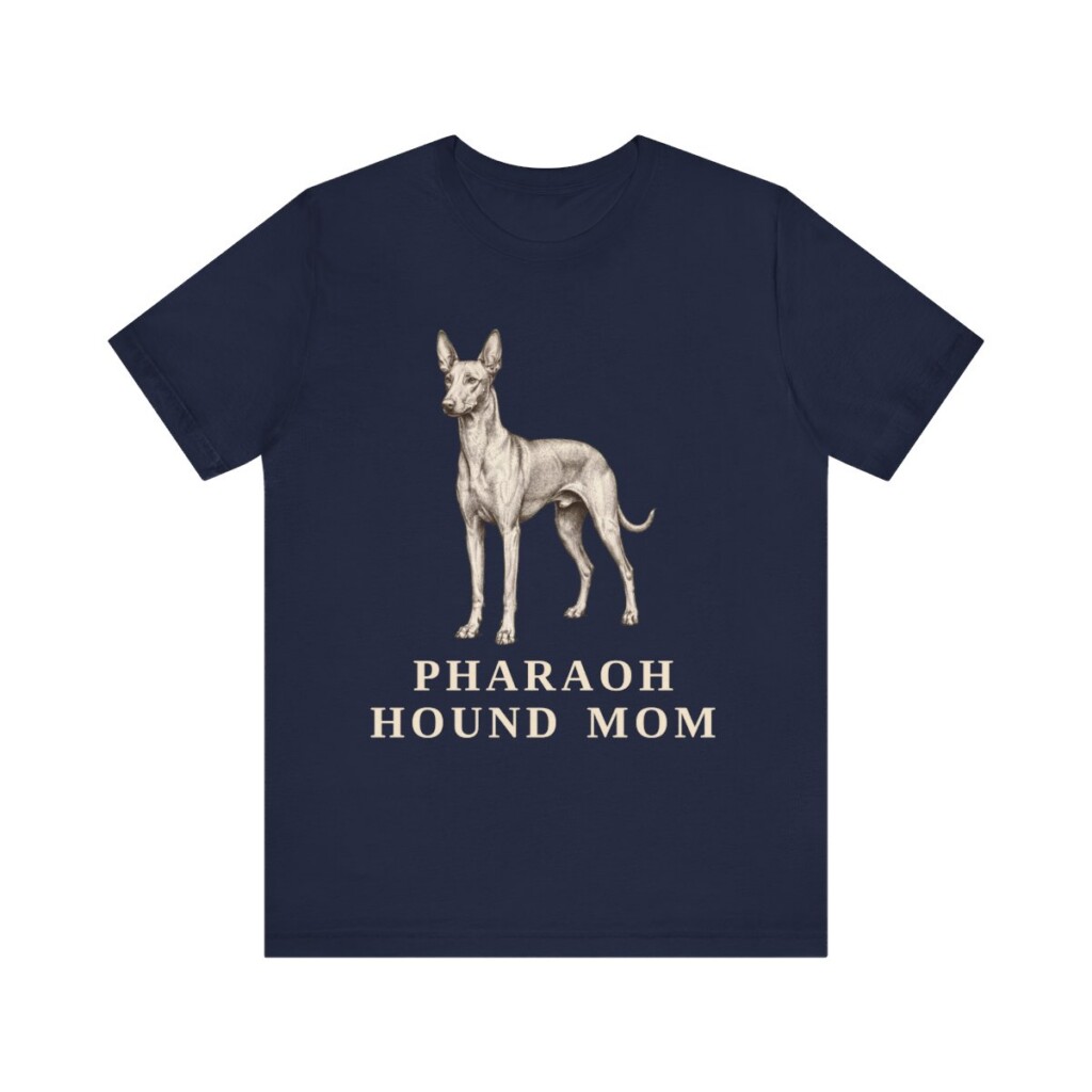 Pharaoh Hound Mom Shirt, Vintage Dog Sketch Tee, Dog Mom Gift
