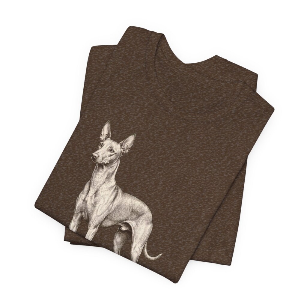 Pharaoh Hound Mom Shirt, Vintage Dog Sketch Tee, Dog Mom Gift