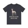 Pharaoh Hound Lover Shirt, Vintage Dog Sketch Tee, Dog Lover Gift
