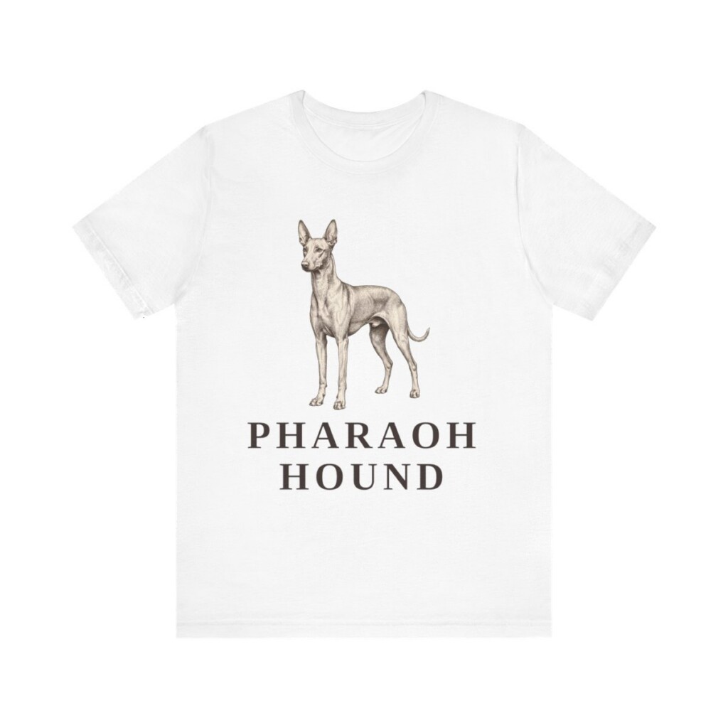 Pharaoh Hound Lover Shirt, Vintage Dog Sketch Tee, Dog Lover Gift
