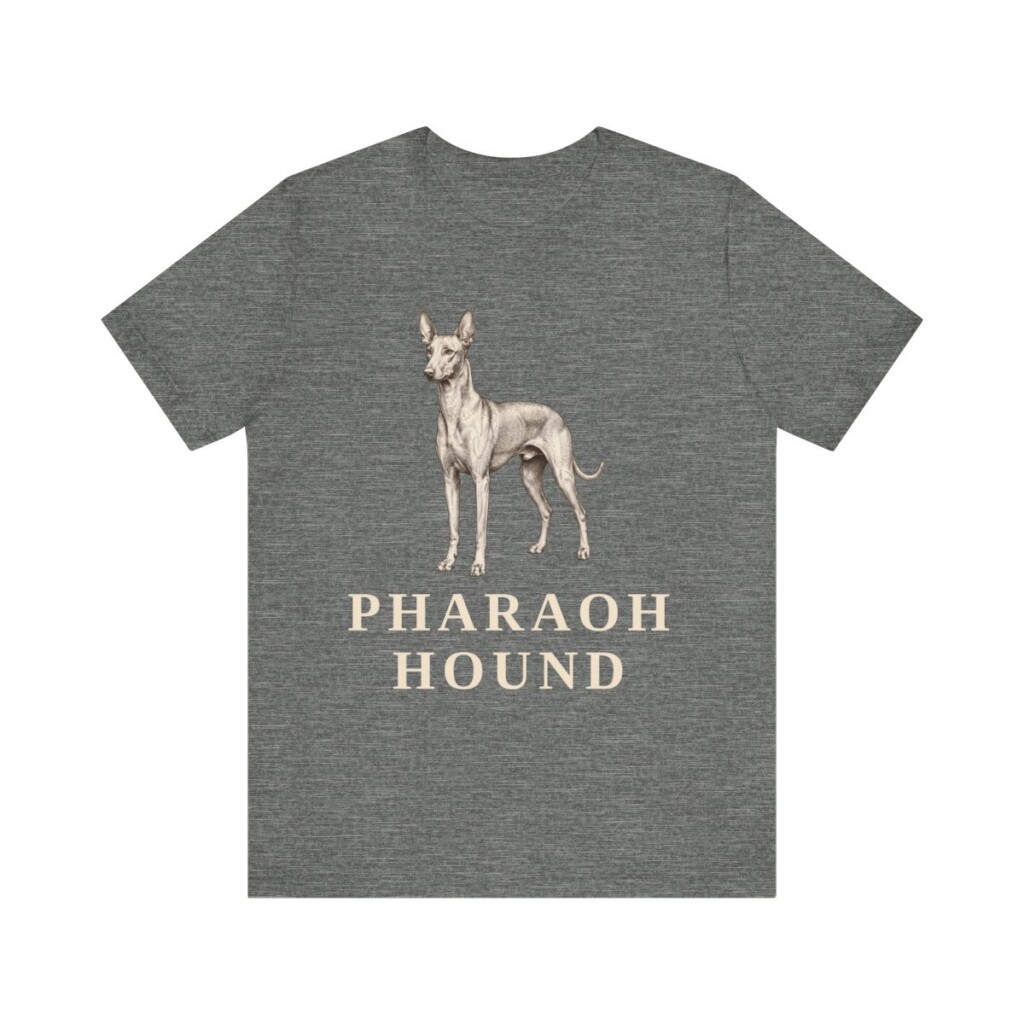 Pharaoh Hound Lover Shirt, Vintage Dog Sketch Tee, Dog Lover Gift