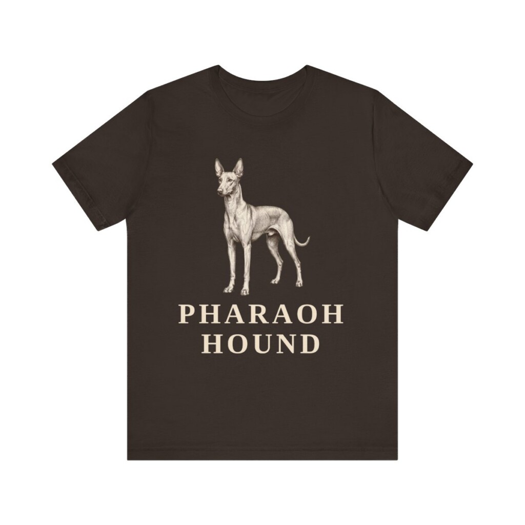 Pharaoh Hound Lover Shirt, Vintage Dog Sketch Tee, Dog Lover Gift