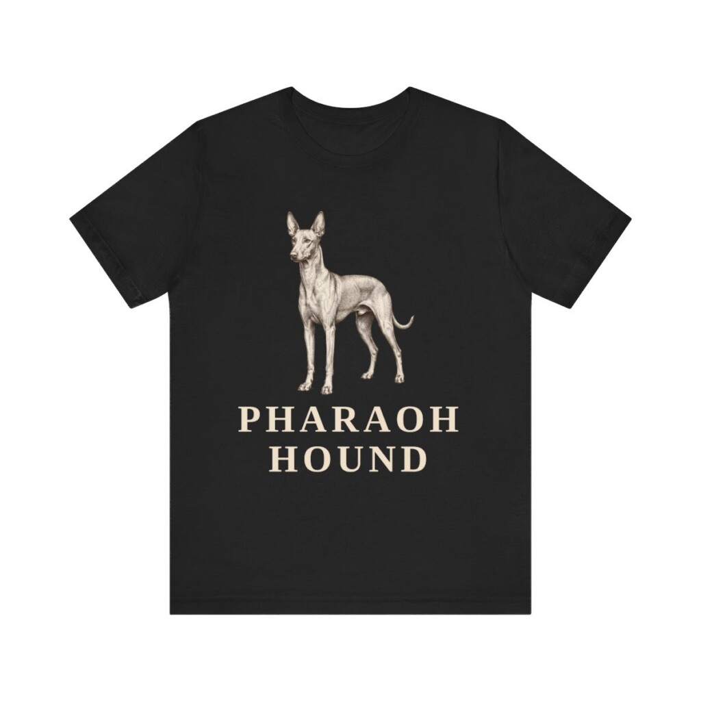 Pharaoh Hound Lover Shirt, Vintage Dog Sketch Tee, Dog Lover Gift