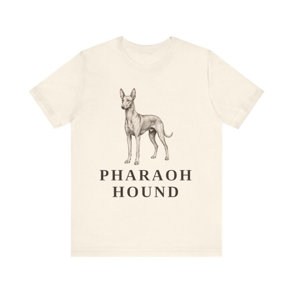 Pharaoh Hound Lover Shirt, Vintage Dog Sketch Tee, Dog Lover Gift