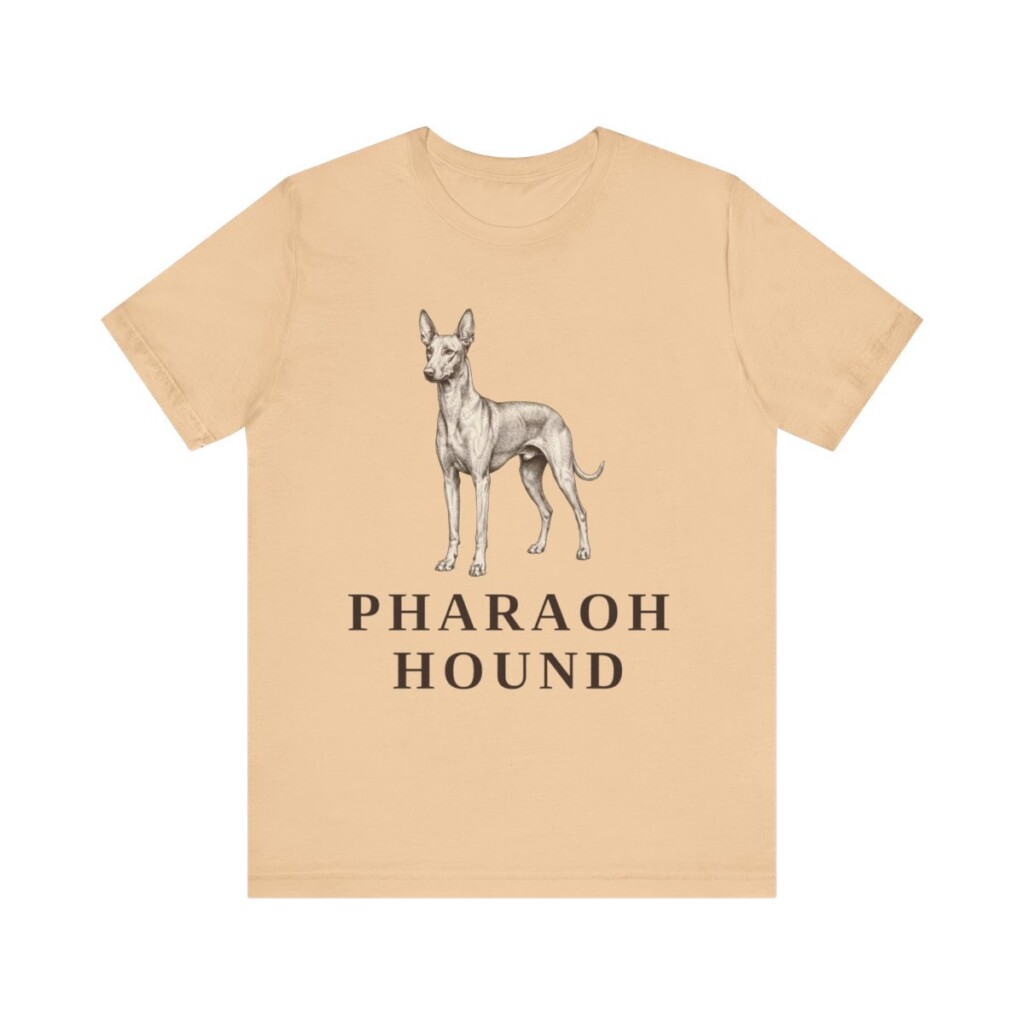 Pharaoh Hound Lover Shirt, Vintage Dog Sketch Tee, Dog Lover Gift